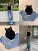  Áo 3 lỗ đen viền trắng 