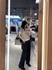  Áo trắng kẻ ngang đen -chữ trong ngôi sao 