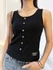  Áo 3 lỗ đen - 6 cúc bạc 