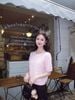  Áo CDG trám hồng ngắn tay 