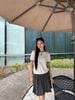  Áo phông ghi viền - gấu xám 