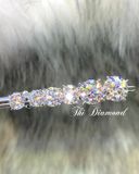  Bông Tai Nụ Đá Moissanite 5li4 THI DIAMOND 
