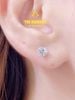  Bông Tai Nụ Đá Moissanite 5li4 THI DIAMOND 
