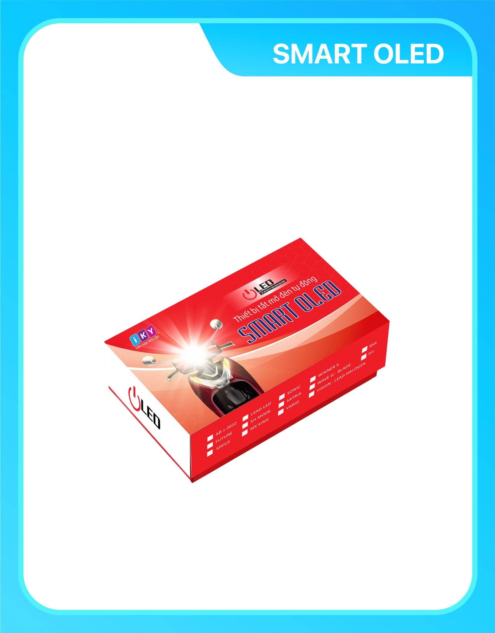  Smart Oled - Thiết Bị Tắt Mở Đèn Tự Động 