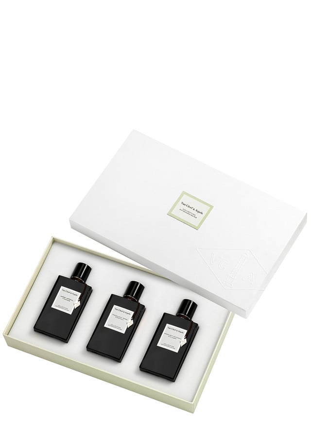 Bộ Nước Hoa Unisex Van Cleef & Arpels Ambre Impérial+Moonlight Patchouli+Moonlight Rose EDP 3X45ml