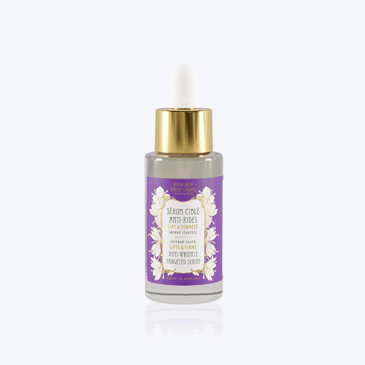 Tinh Chất Panier Des Sens Ngăn Ngừa Nếp Nhăn Chiết Xuất Hoa Nghệ Tây 30ml Saffron Youth [HSD 30/06/2026]