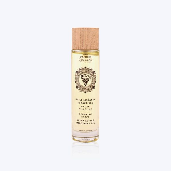 Dầu Dưỡng Thể Panier Des Sens Giúp Tái Tạo & Mịn Da Chiết Xuất Hạt Nho 100ml Intemporels Ultra-active Smoothing Oil Grape