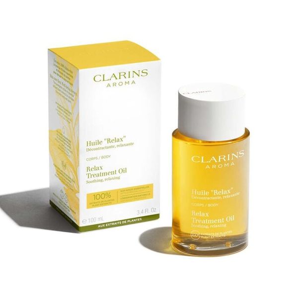 Dầu Dưỡng Thể Clarins Massage Thư Giãn Toàn Thân 100ml Relax Body Treatment Oil