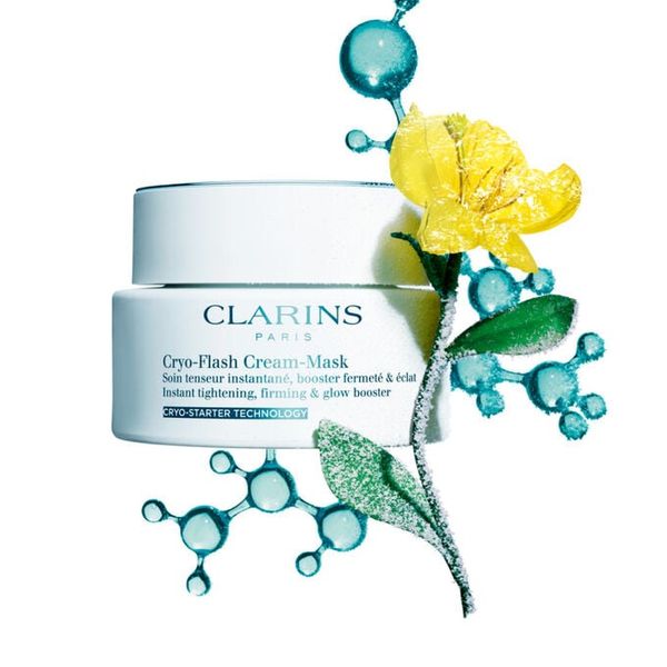 Mặt Nạ Dưỡng Da Dạng Gel Clarins 75ml Cryo-Flash Cream-Mask [HSD 29/06/2026]