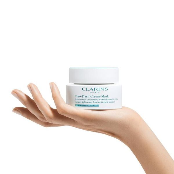 Mặt Nạ Dưỡng Da Dạng Gel Clarins 75ml Cryo-Flash Cream-Mask [HSD 29/06/2026]