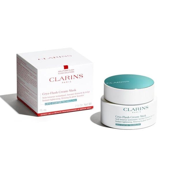 Mặt Nạ Dưỡng Da Dạng Gel Clarins 75ml Cryo-Flash Cream-Mask [HSD 29/06/2026]