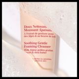 Sữa Rửa Mặt Tạo Bọt Clarins Dành Cho Da Khô/Da Nhạy Cảm 125ml Soothing Gentle Foaming Cleanser