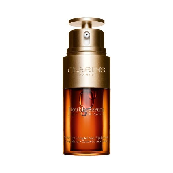Tinh Chất Trẻ Hóa Làn Da Clarins Double Serum [Hydric + Lipidic System] Complete Age Control Concentrate [HSD dưới 12 tháng]