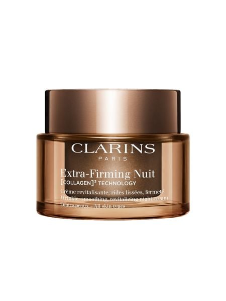 Kem Dưỡng Clarins Nâng Cơ, Săn Chắc Chống Lão Hóa Ban Đêm Dành Cho Mọi Loại Da 50ml Extra-Firming [Collagen] Night Cream All Skin Type