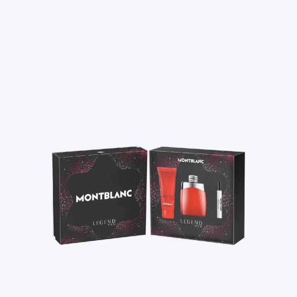 Bộ quà tặng nước hoa nam Montblanc Legend Red EDP [HSD 09/06/2026]