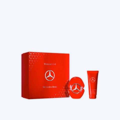 Bộ quà tặng nước hoa nữ Mercedes-Benz Woman In Red EDP 2024 [HSD 23/01/2026]