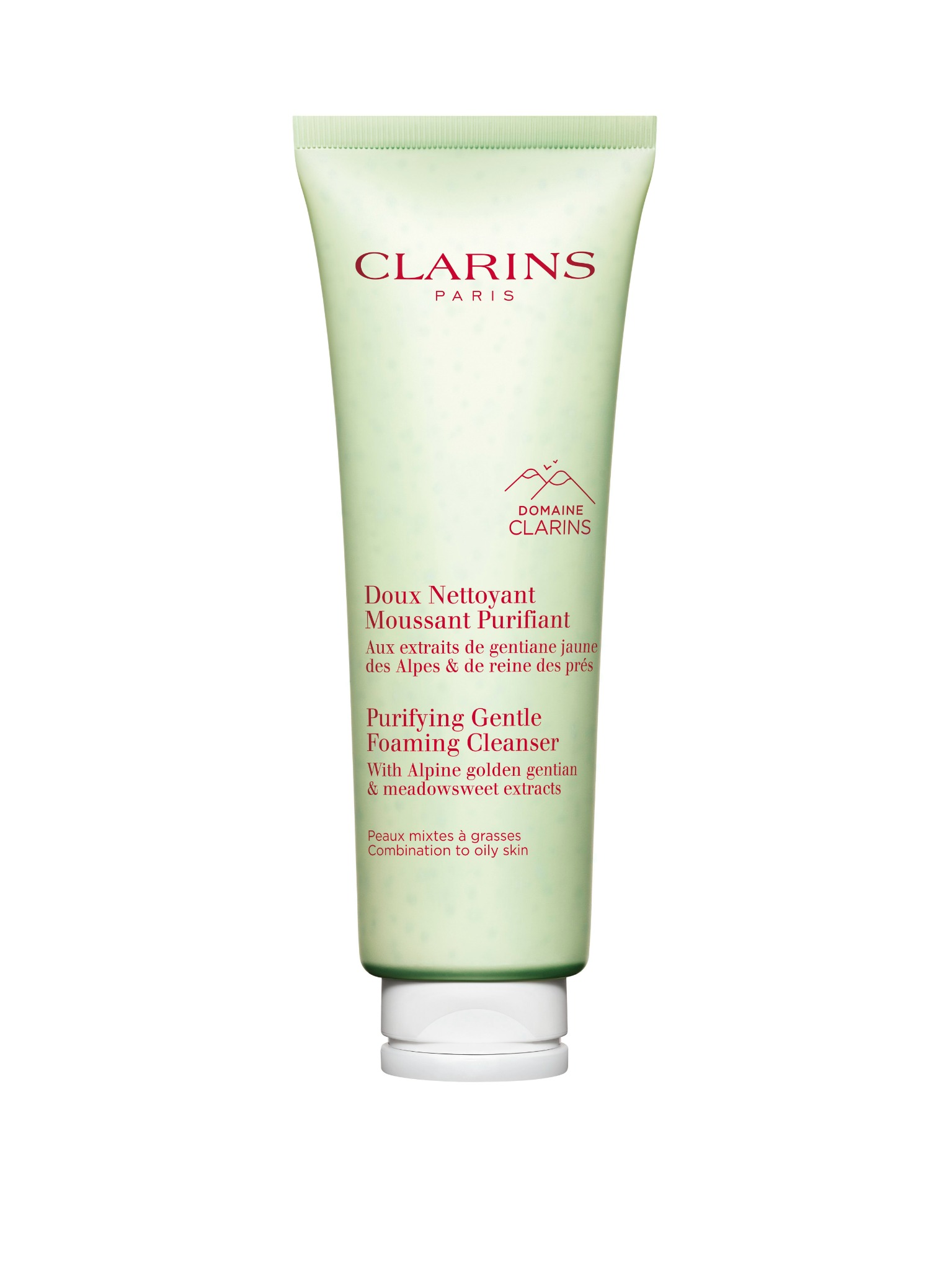 Sữa Rửa Mặt Tạo Bọt Clarins Dành Cho Da Hỗn Hợp/Da Dầu 125ml Purifying Gentle Foaming Cleanser