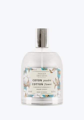 Xịt Phòng Panier Des Sens hương Cotton Flower 100ml