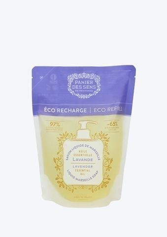 Xà Phòng Dạng Lỏng Panier Des Sens Hương Hoa Oải Hương 500ml (Túi Refill)