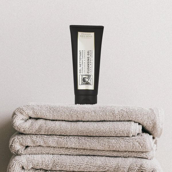 Gel tắm gội rửa mặt cho nam 3 trong 1 Panier Des Sens 200ml Intemporels Cleansing Gel/Face Body/Hair L'Olivier