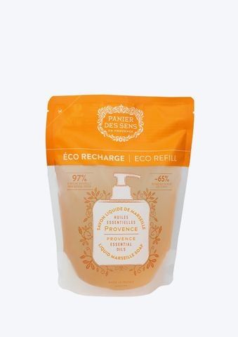 Xà Phòng Dạng Lỏng Panier Des Sens Hương Hoa Cam Provence 500ml (Túi Refill)