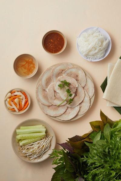  Bánh Tráng Thịt Nạc Nọng 