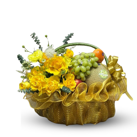 Giỏ quà trái cây nhập khẩu hoa tươi 03
