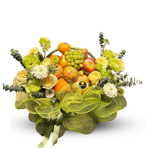 Giỏ quà trái cây nhập khẩu hoa tươi 01