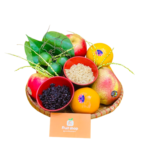 Combo đĩa quả thắp hương 09