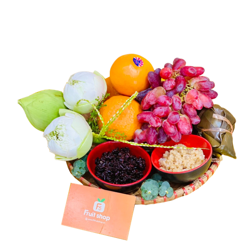 Combo đĩa quả thắp hương 04