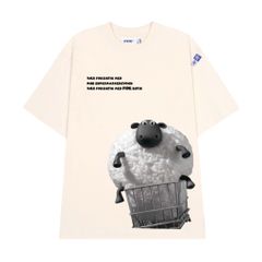 Áo thun FIDE Cừu shaun phông unisex nam nữ form rộng cổ tròn ulzzang SHAUN 16