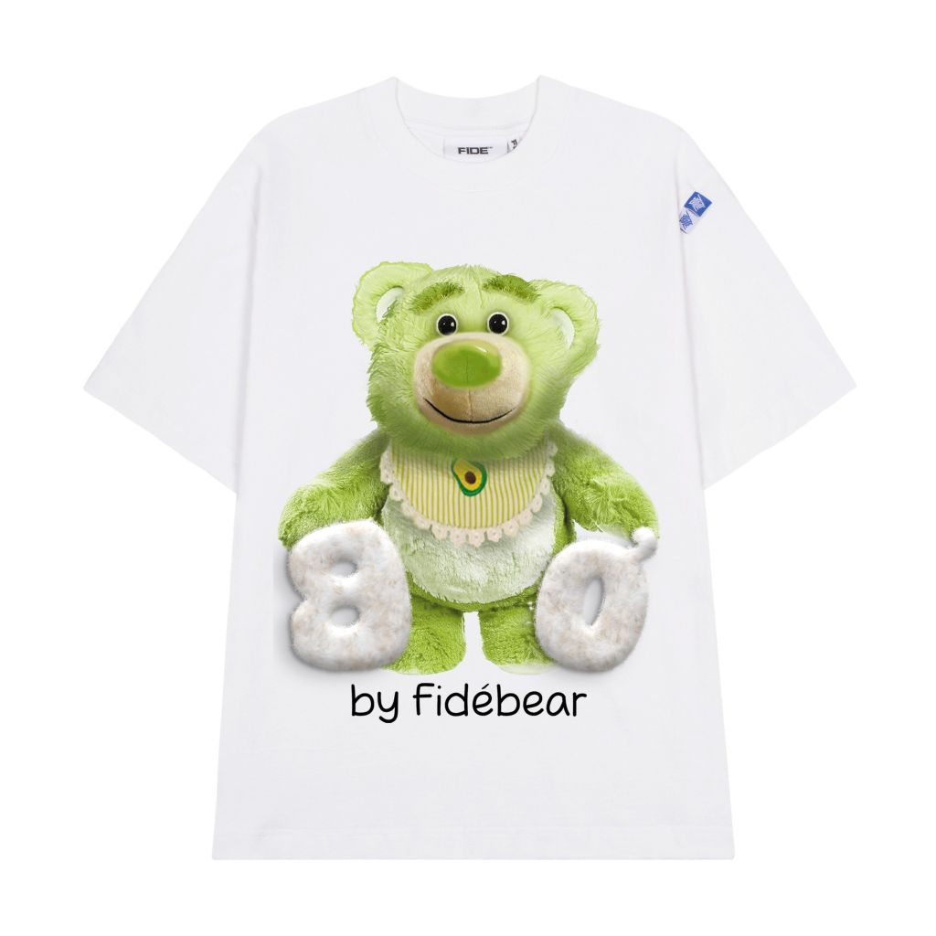 Áo thun FIDE GẤU BƠ unisex form rộng cổ tròn LOTSO - AT17
