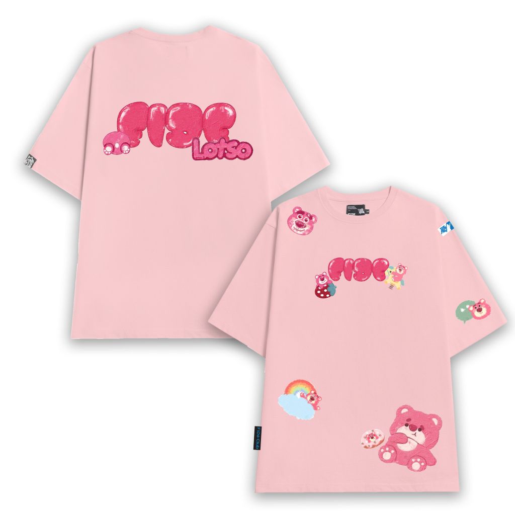 Áo thun FIDE phông trơn nam nữ cổ tròn FIDE GẤU LOTSO 14