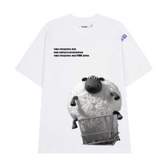 Áo thun FIDE Cừu shaun phông unisex nam nữ form rộng cổ tròn ulzzang SHAUN 16