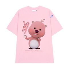 Áo thun FIDE LOOPY Hải Ly unisex form rộng cổ tròn LOOPY - AT21