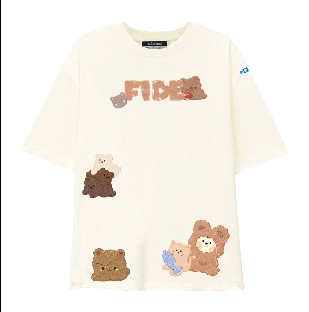 Áo thun FIDE phông trơn nam nữ cổ tròn FIDE TOY03