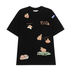 Áo thun FIDE CAPYBARA unisex form rộng cổ tròn CAPYBARA - AT48