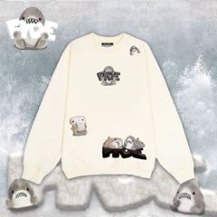 Áo Sweater FIDE SHARK unisex nam nữ Sweater Cotton oversize form rộng -SW02