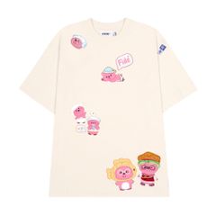 Áo thun FIDE LOOPY Hải Ly unisex form rộng cổ tròn LOOPY - AT19