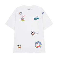 Áo thun FIDE SHARK BABYB unisex form rộng cổ tròn SHARK - AT29