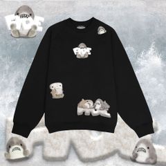 Áo Sweater FIDE SHARK unisex nam nữ Sweater Cotton oversize form rộng -SW02