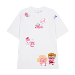 Áo thun FIDE LOOPY Hải Ly unisex form rộng cổ tròn LOOPY - AT19