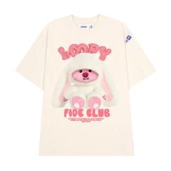 Áo thun FIDE LOOPY Hải Ly unisex form rộng cổ tròn LOOPY - AT14