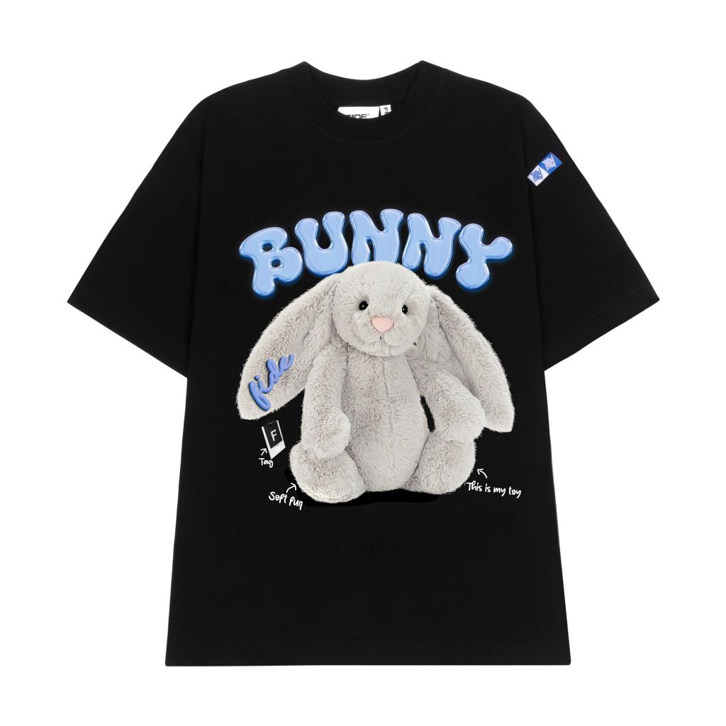 Áo thun FIDE BUNNY unisex form rộng cổ tròn BUNNY - AT34