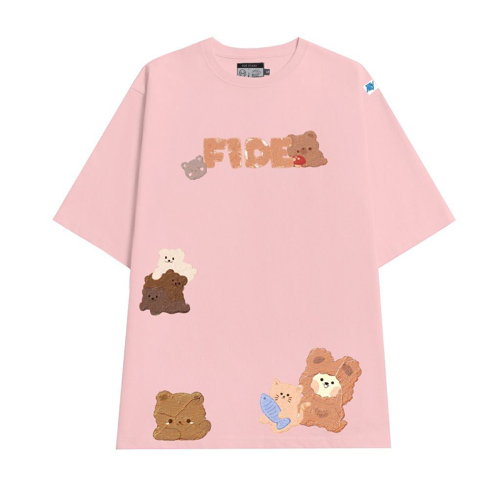 Áo thun FIDE phông trơn nam nữ cổ tròn FIDE TOY03
