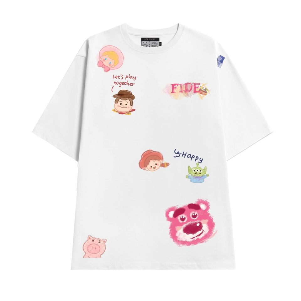 Áo thun FIDE phông trơn nam nữ cổ tròn FIDE GẤU LOTSO 22