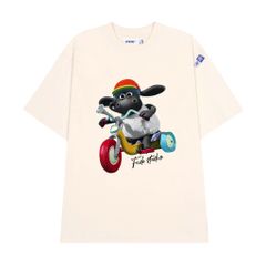 Áo thun FIDE Cừu shaun phông unisex nam nữ form rộng cổ tròn ulzzang SHAUN 13