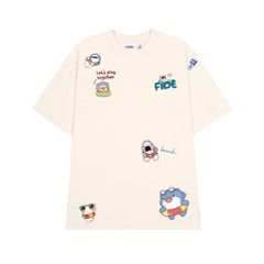 Áo thun FIDE SHARK BABYB unisex form rộng cổ tròn SHARK - AT29