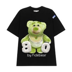 Áo thun FIDE GẤU BƠ unisex form rộng cổ tròn LOTSO - AT17