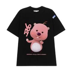 Áo thun FIDE LOOPY Hải Ly unisex form rộng cổ tròn LOOPY - AT21